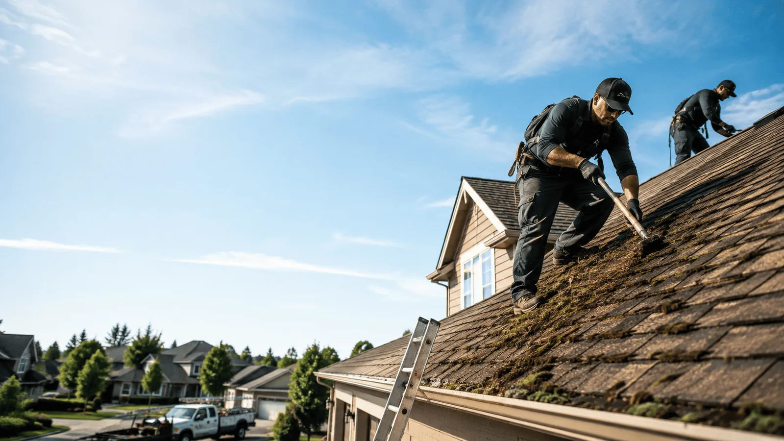 Roof Moss Removal in Gonzales, LA near me